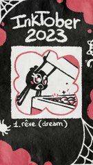 Inktober 2023 en animation JOUR 1