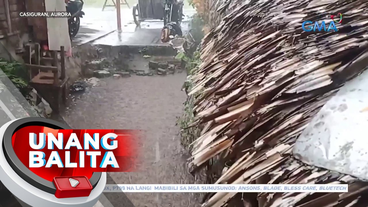 Ilang bahagi ng bansa, nakaranas ng malakas na pag-ulan | UB