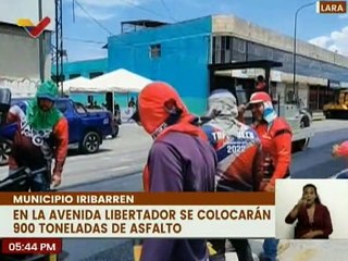 Lara | Dan inicio al Plan Asfaltado 2023 en la Avenida Libertador del municipio Iribarren