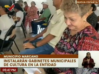 Nueva Esparta | Realizarán instalación de Gabinete Cultural en las comunidades del mcpio. Marcano
