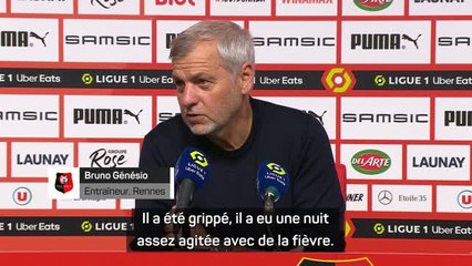 Rennes - Génésio donne des nouvelles de Martin Terrier