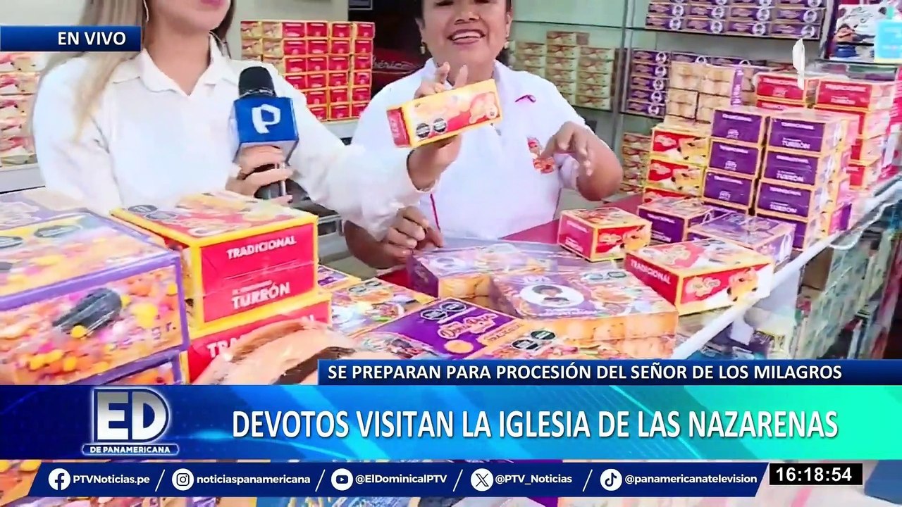 Señor de Los Milagros: devotos llegan hasta las inmediaciones de las Nazarenas