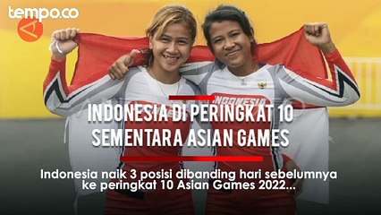 Dua Medali Dari Cabor BMX Bawa Indonesia ke Posisi 10 Asian Games