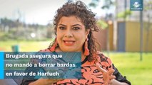 Clara Brugada se deslinda de despinte de bardas a favor de García Harfuch