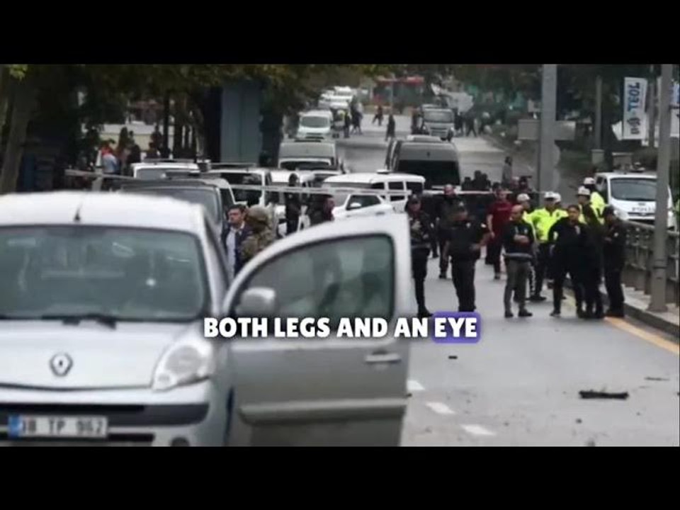 Turkey: Two officers injured in blast outside interior ministry