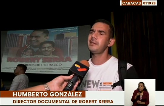 Caraqueños participaron en la realización del documental ''Robert Serra Caminos de Liderazgo''