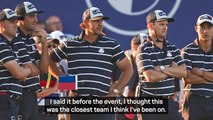 USA team insist all was harmony despite Ryder Cup defeat