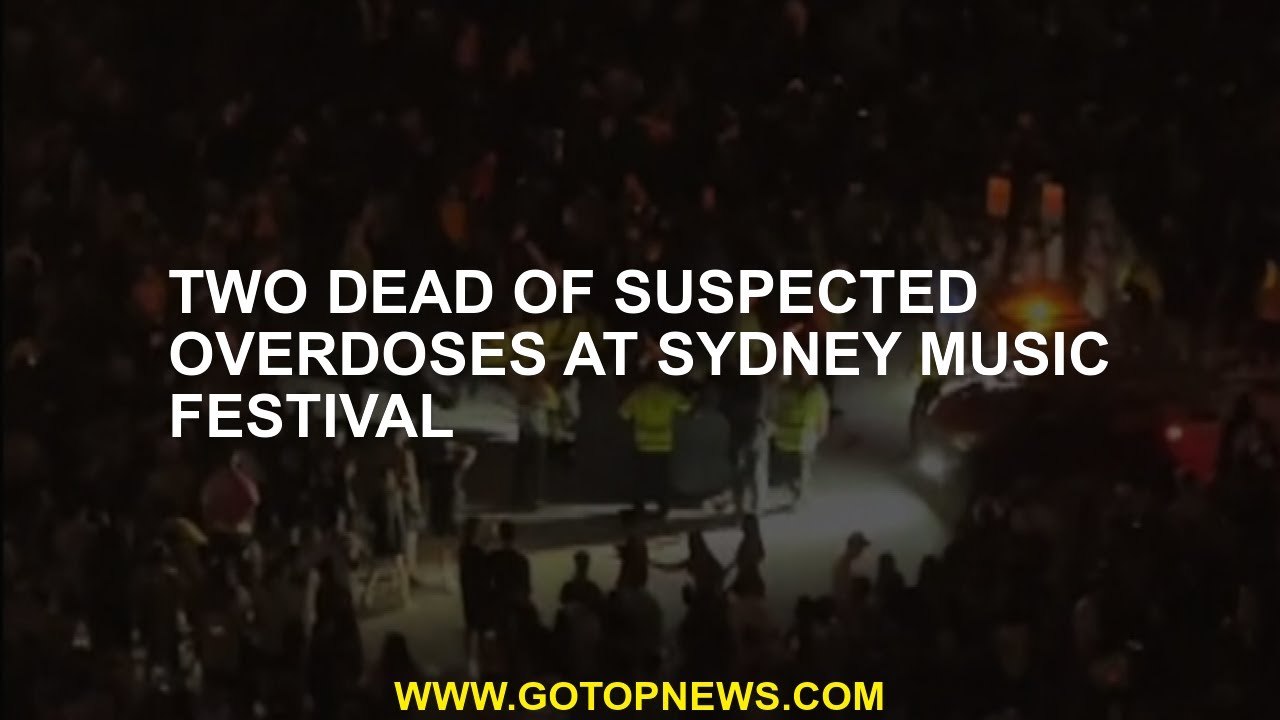 Two Dead Of Suspected Overdoses At Sydney Music Festival - Video ...