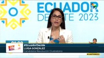 González: El país requiere acciones inmediatas para salvarnos