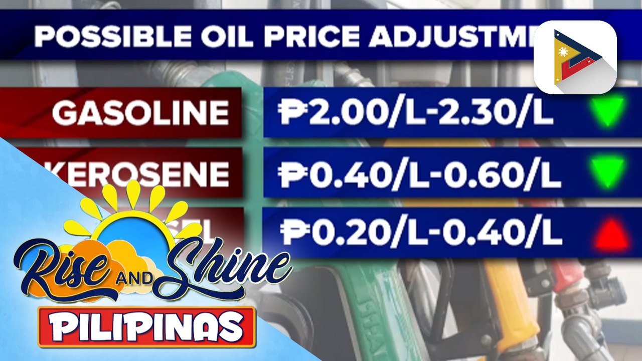 Oil price adjustments, ipatutupad ngayong linggo; Presyo ng LPG, tumaas