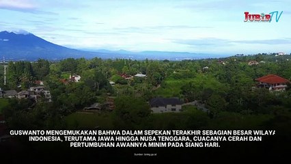 Fenomena Cuaca Panas Terik Terjadi Beberapa Hari Terakhir, Begini Penjelasan BMKG