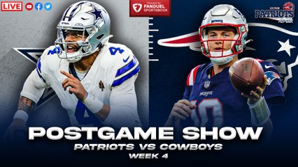 Patriots vs Cowboys Week 4 Postgame Show