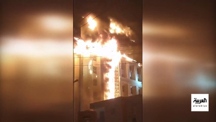 رئيس قسم الحوادث والقضايا في المصري اليوم عمليات إخماد الحريق مستمرة حتى الآن