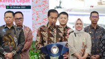 Pesan Jokowi di Peresmian Kereta Cepat 'Whoosh': Harap Kita Semuanya Tidak Alergi Kritik