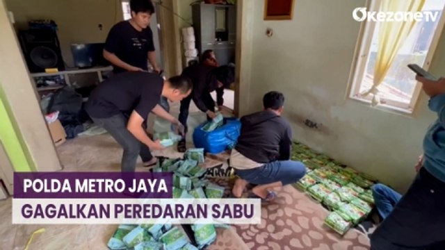 Polda Metro Jaya Gagalkan Peredaran Sabu Jaringan Malaysia-Aceh-Jakarta