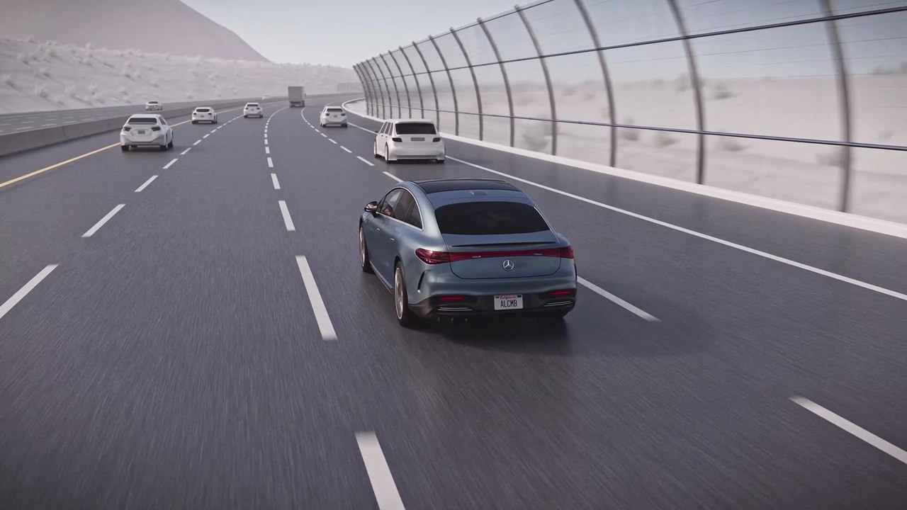 Mercedes-Benz DRIVE PILOT - Automatischer Spurwechsel