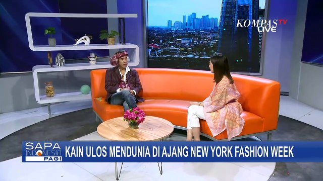 Desainer Senior Indonesia, Merdi Sihombing Pamerkan Kain Ulos di New York Fashion Week 2023!