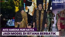 Ameena Ikutan Jadi Model di Istana Berbatik, Sapa Jokowi dan Iriana Sambil Pegang Biskuit