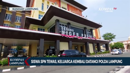 Keluarga Siswa SPN yang Meninggal Kembali Datangi Polda Lampung