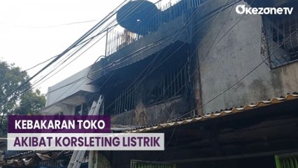 Download Video: Kebakaran Toko Agen Sembako di Jakarta Pusat Disebabkan oleh Korsleting Listrik