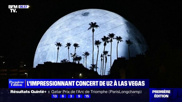 Las Vegas: l'impressionnant concert de U2 dans La sphère , une salle hors-norme et immersive