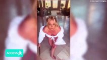 Why Britney Spears Is Dancing w_ Fake Knives Again