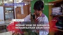Inovasi Siswi Kelas 6 SD Surabaya Manfaatkan Daun Sirih Jadi Sabun Cuci Piring