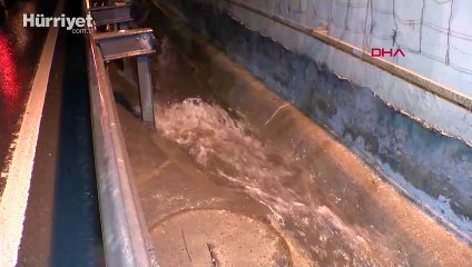 İstanbul'da sağanak yağış sabah saatlerine kadar sürdü!