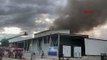Uşak'ta İplik Fabrikasında Çıkan Yangın Kontrol Altına Alındı