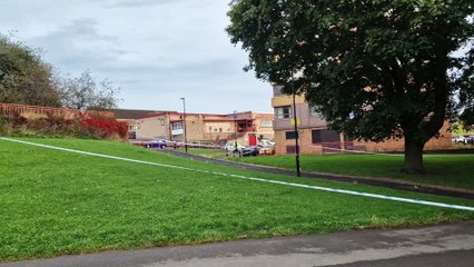 Martin Street Sheffield: Police cordon in place on Upperthorpe residential street