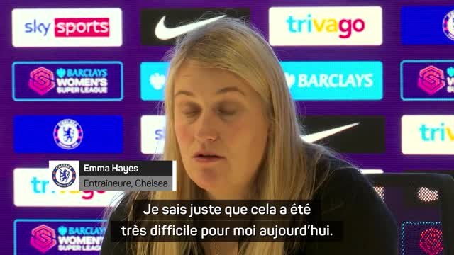 Chelsea - Hayes remercie ses joueuses pour leur soutien après le décès de son père