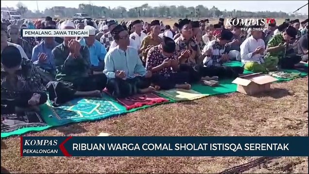 Shalat Minta Hujan di Pemalang, Sawah dan Sumur Kering Kerontang