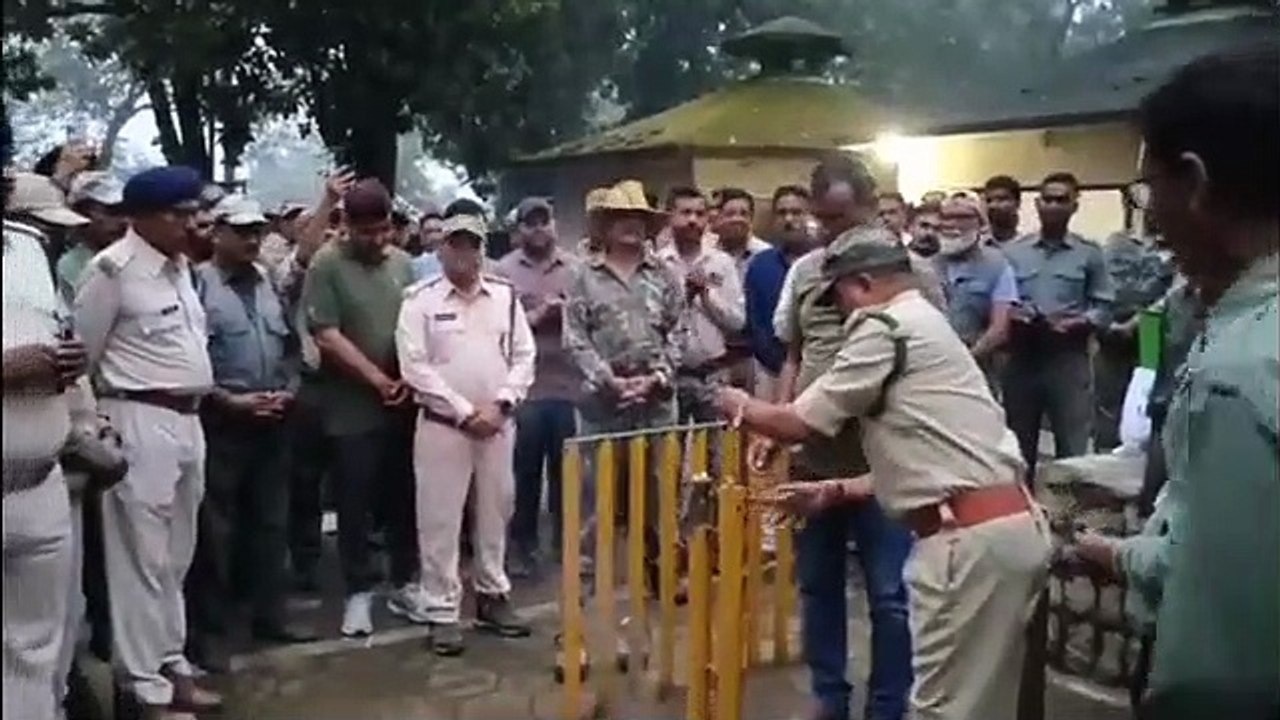 पहले दिन ही वनराज के दीदार, रोमांचित हुए पर्यटक
