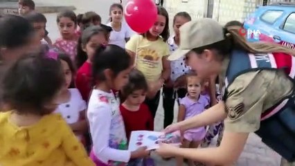 Siirt'te jandarma ekipleri yaşlıları unutmadı