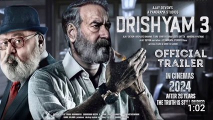Ajay Devgn's Drishyam 3 Trailer Out 🎬