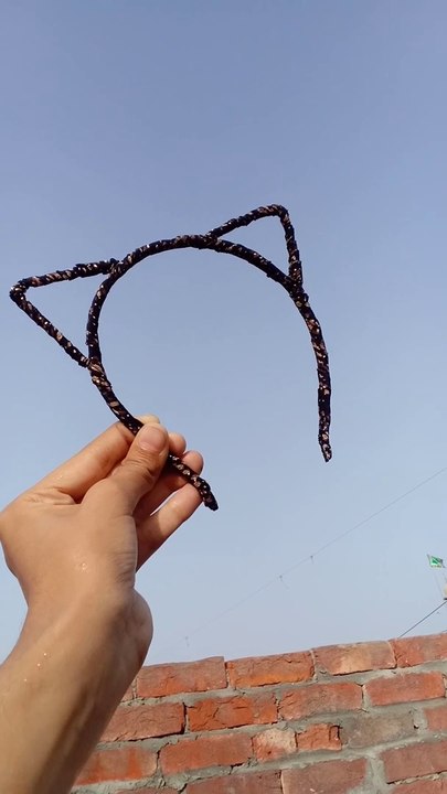 diy hairband #creativefatimaakram #diy #youtubeshorts #viral #shorts