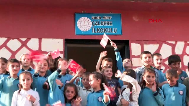 UNE POMPE À CHALEUR A ÉTÉ INSTALLÉE DANS L'ÉCOLE DU VILLAGE D'ISTANBUL-MIDYAT POUR LA GARDER FRAIS EN ÉTÉ ET CHAUD EN HIVER.
