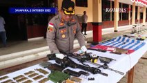 Polisi Ungkap Asal Usul Senjata Api yang Disita dari KKB di Pegunungan Bintang