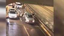 İstanbul'da asker konvoyu trafiği tehlikeye attı