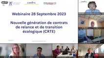 Webinaire - Vers une nouvelle génération de CRTE, outils de la territorialisation de la planification écologique | CGDD