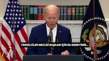 ABD Başkanı Biden konuşurken duraksadı