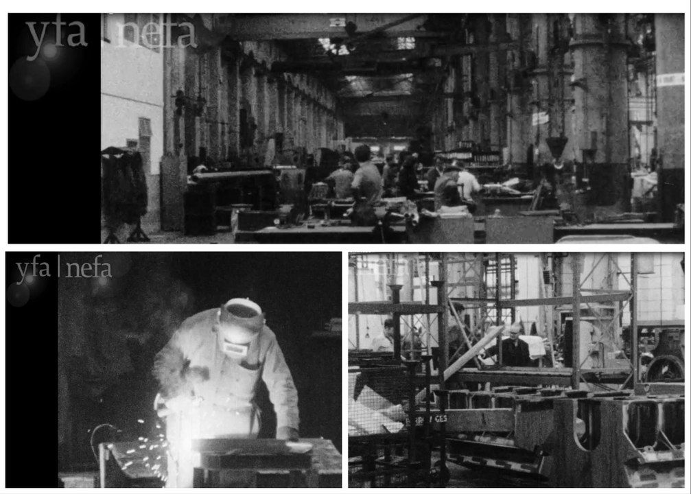 Inside the Sunderland shipyards