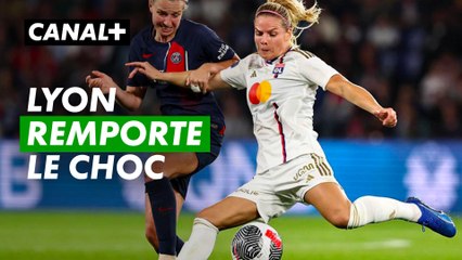 L'Olympique Lyonnais remporte le choc du championnat contre le PSG