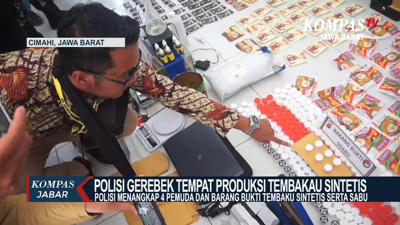 Produksi Tembakau Sintetis Berakhir di Teralis