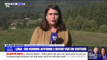 Lina: un homme affirme avoir vu l'adolescente dans une voiture le jour de sa disparition