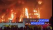 38 مصابا على الأقل جراء حريق هائل في مقر مديرية أمن الإسماعيلية في مصر