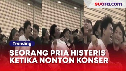 Relate Banget! Pria Nangis Histeris saat Nonton Konser, Berhasil Bikin Netizen Kasihan