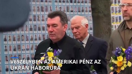 Borrell: aggasztó, hogy az amerikai költségvetésből kikerült Ukrajna támogatása