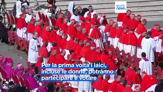 Vaticano, al via un Sinodo dei vescovi storico: per la prima volta diritto di voto a donne e laici