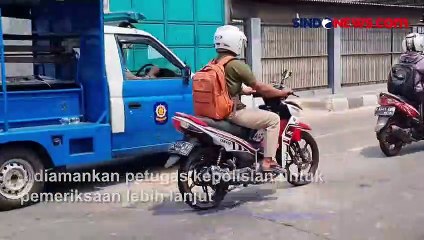Diduga Mengantuk, Sepeda Motor Hantam Truk